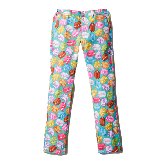 Men's Patterned Trousers Pastel Macarons