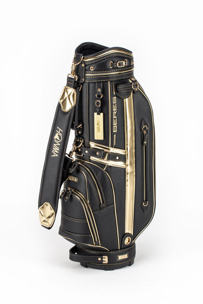 HONMA CADDIE BAG BERES09, 5-Star 9IN CB52404 Golf Bag - Black