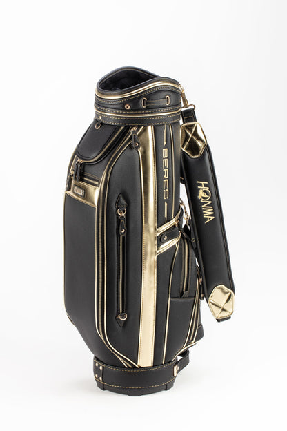 HONMA CADDIE BAG BERES09, 5-Star 9IN CB52404 Golf Bag - Black
