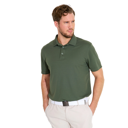 Mens Cray drycool polo - Forest