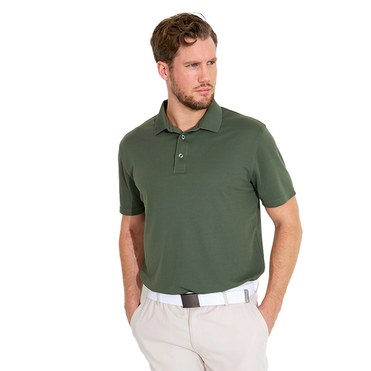 Mens Cray drycool polo - Forest