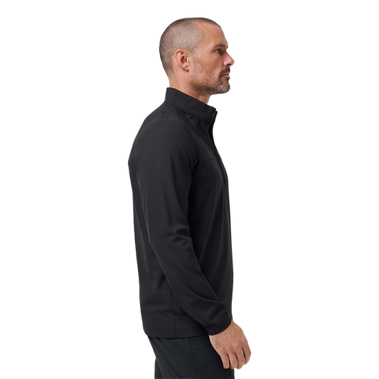 Wanderlust Quarter Zip - Black