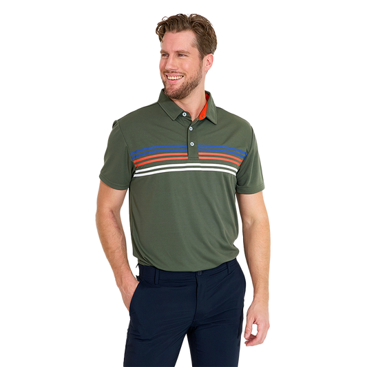 Mens Telford drycool polo - Forest