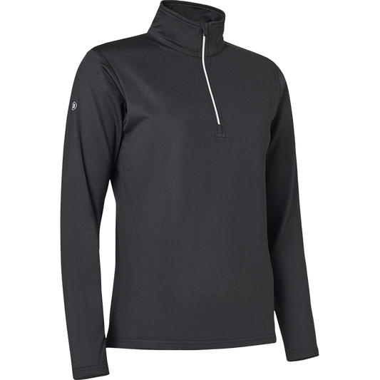 Lds Dunbar halfzip fleece - Black