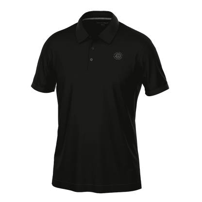 Maximilian Breathable short sleeve golf shirt - Black