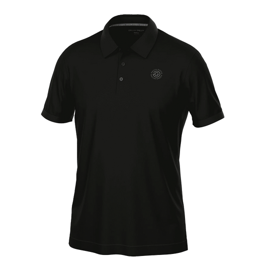 Maximilian Breathable short sleeve golf shirt - Black