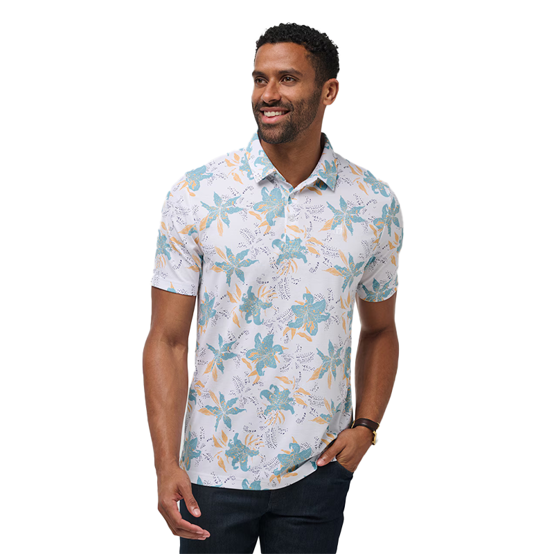 Paradise Peak Polo - White