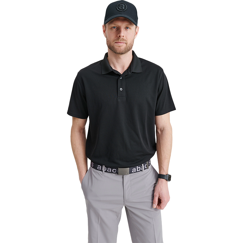 Mens Cray drycool polo - Black