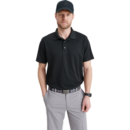 Mens Cray drycool polo - Black