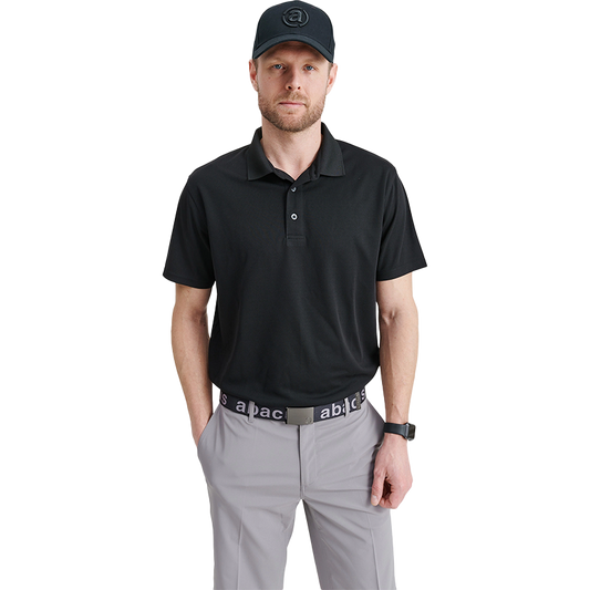 Mens Cray drycool polo - Black