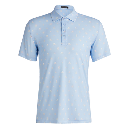 RGB Tech Jersey Polo - Sky Blue