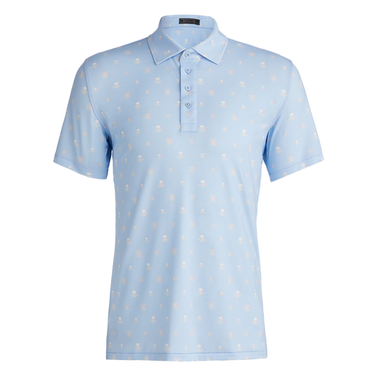 RGB Tech Jersey Polo - Sky Blue