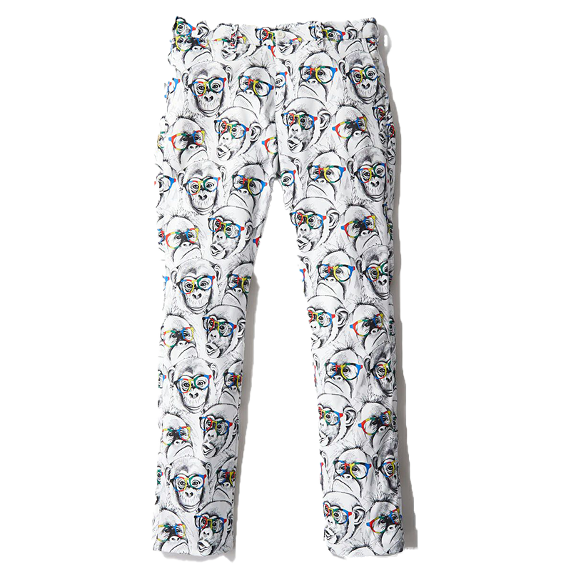 Men's Patterned Trousers Funky Monkeys