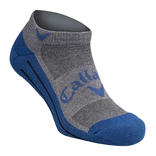 Callaway Men's Tour Opti-Dri Low 2 Performance Socks - Charcoal/Navy