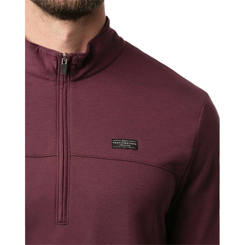 Travis Mathew Brisk Beach Mens Golf 1/4 Zip