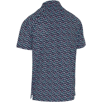 Callaway All Over Birdie Polo Shirt - Peacoat