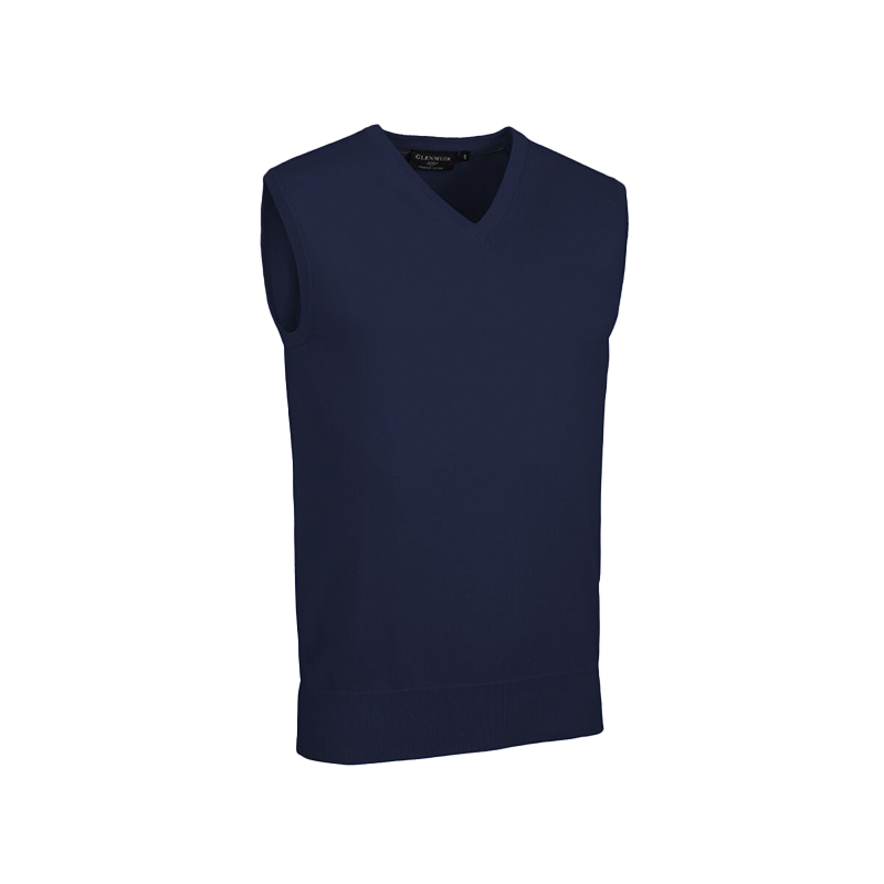 G.Thornton Mens V Neck Cotton Lightweight Golf Slipover