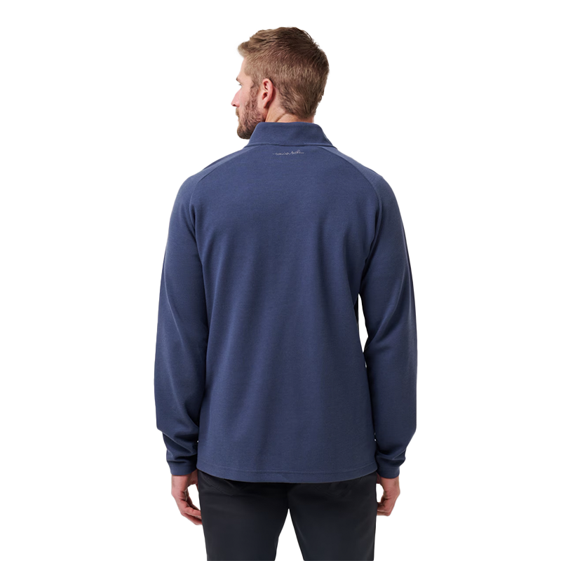 Upgraded Quarter Zip - Navy