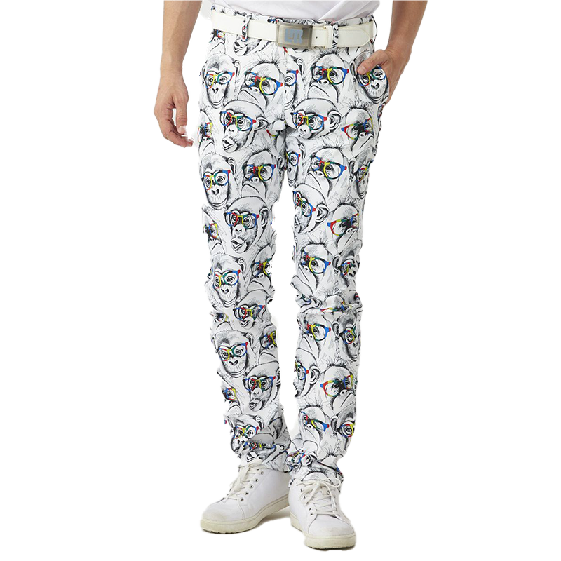 Men's Patterned Trousers Funky Monkeys