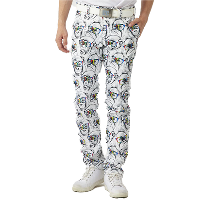 Men's Patterned Trousers Funky Monkeys