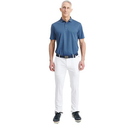 Mens Cray drycool polo - Steelblue