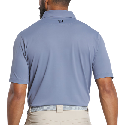 Solid Pique - Flint / Black