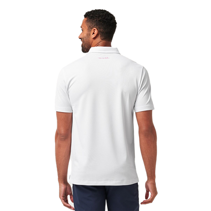 Good Good Flourish Polo - White