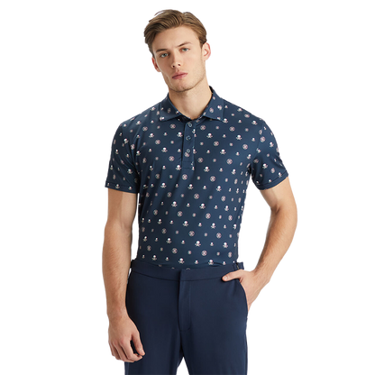 RGB Tech Jersey Polo - Twilight