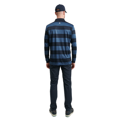 Men Hudson Longsleeve Navy/Harvest
