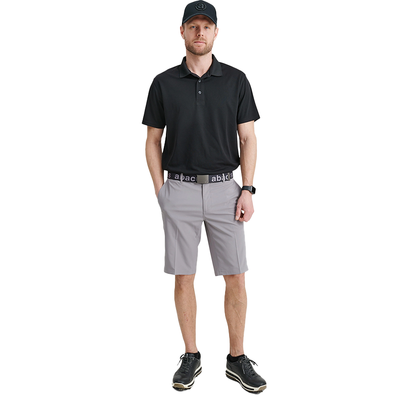 Mens Cray drycool polo - Black