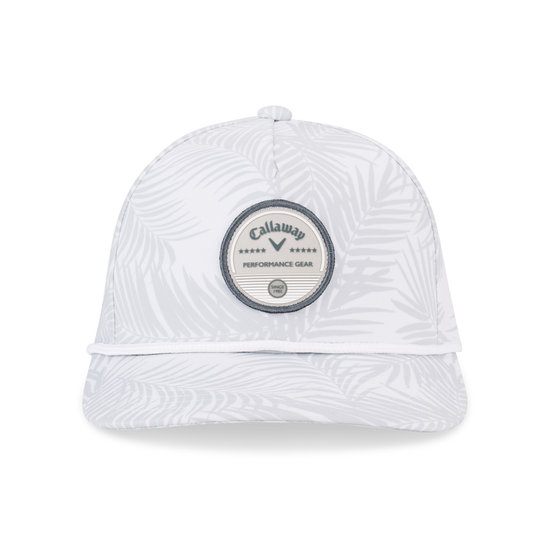 Bogey Free Adjustable Hat - Grey/Palm