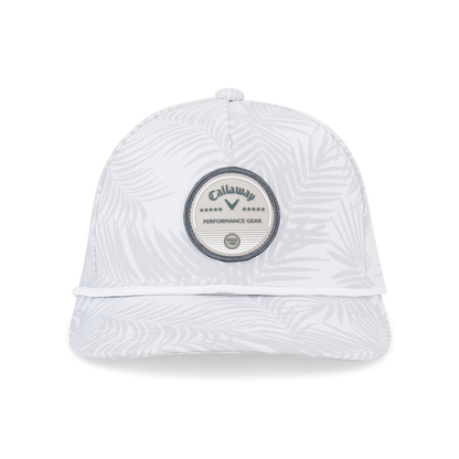 Bogey Free Adjustable Hat - Grey/Palm