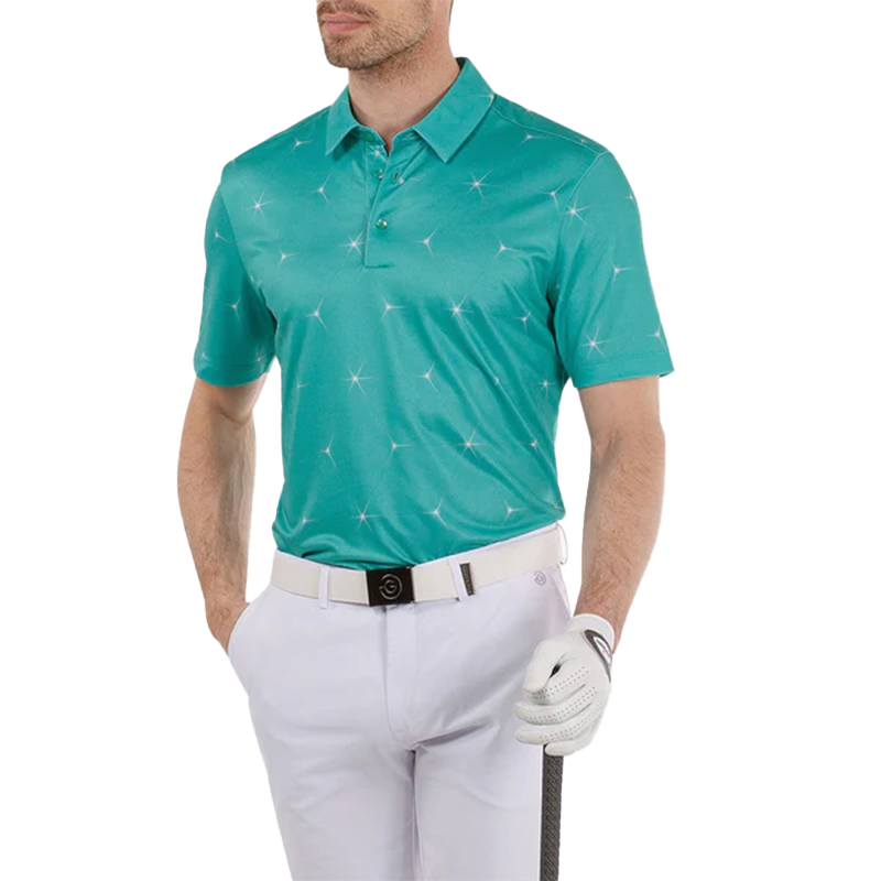 Galvin Green Milo Polo Shirt - Atlantis Green
