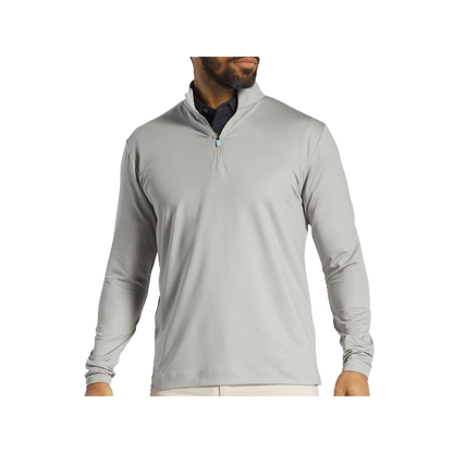 Tonal Pinwheel Print Mid Layer Jersey - Platinum