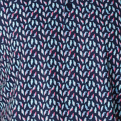 Callaway All Over Birdie Polo Shirt - Peacoat