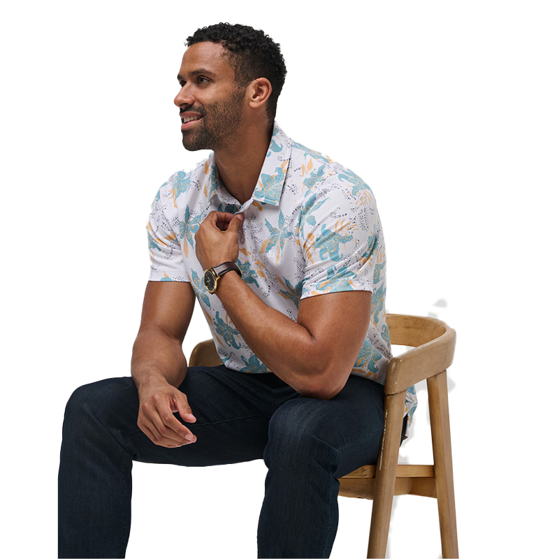 Paradise Peak Polo - White