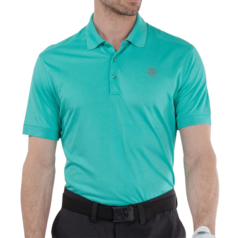 Galvin Green Maximilian Polo Shirt - Atlantis Green