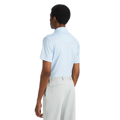 RGB Tech Jersey Polo - Sky Blue