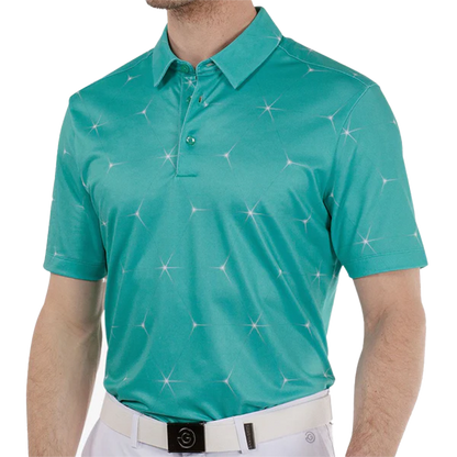 Galvin Green Milo Polo Shirt - Atlantis Green
