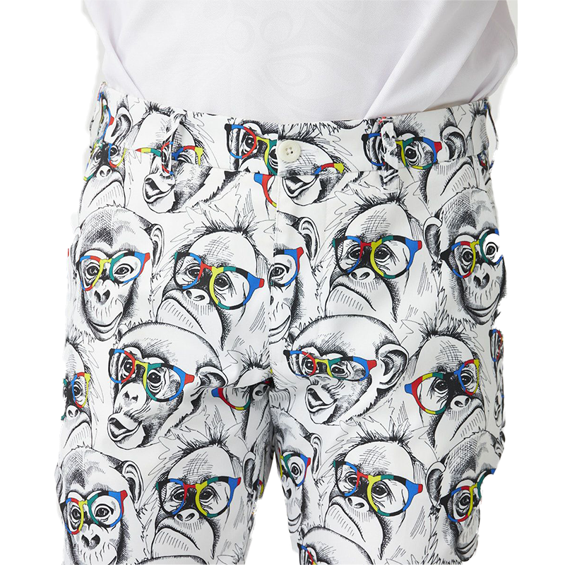 Men's Patterned Trousers Funky Monkeys