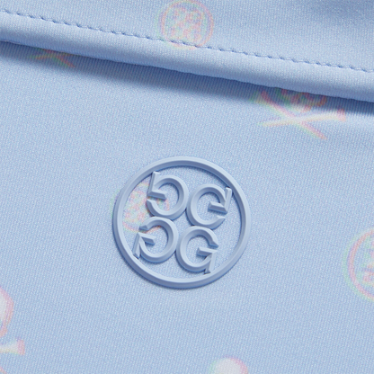 RGB Tech Jersey Polo - Sky Blue