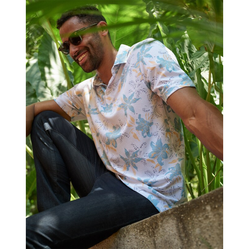 Paradise Peak Polo - White