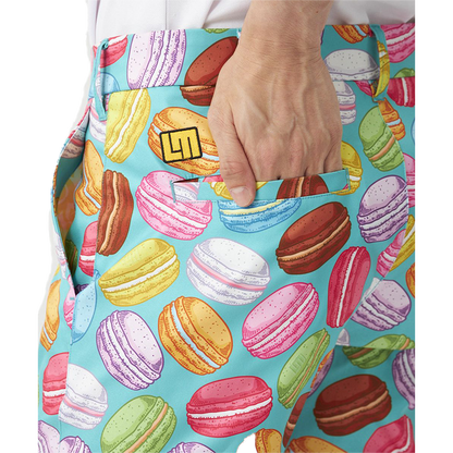 Men's Patterned Trousers Pastel Macarons