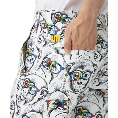 Men's Patterned Trousers Funky Monkeys