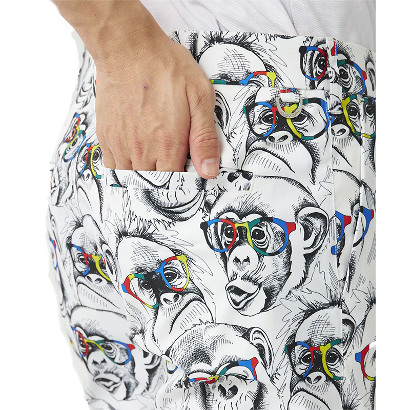 Men's Patterned Trousers Funky Monkeys