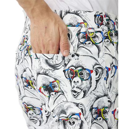Men's Patterned Trousers Funky Monkeys