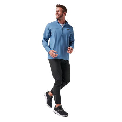Wanderlust Quarter Zip - Blue