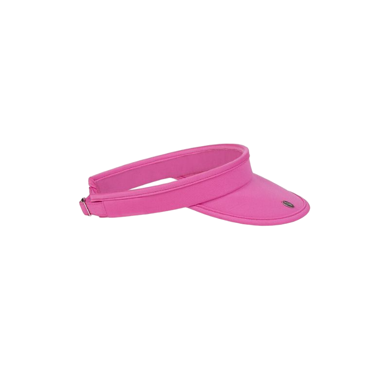 LEXI Ladies Soft Peak Performance Golf Visor - Hot Pink