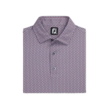 Scallop Shell Foulard Lisle Self Collar