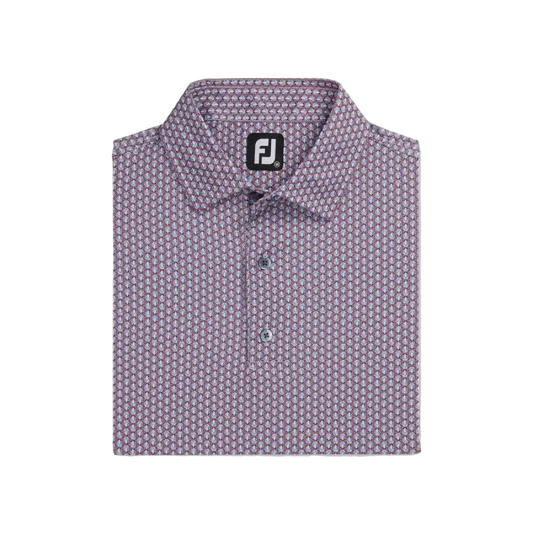 Scallop Shell Foulard Lisle Self Collar